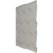 Ekena Millwork 19 5/8in. W x 19 5/8in. H Honeycomb EnduraWall Decorative 3D Wall Panel Covers 2.67 Sq. Ft. WP20X20HBGBE - alternate 2